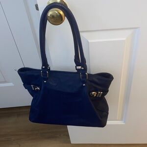 Charming Charlie brand dark blue purse